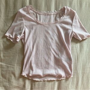 Light pink summer top (free with purchase)